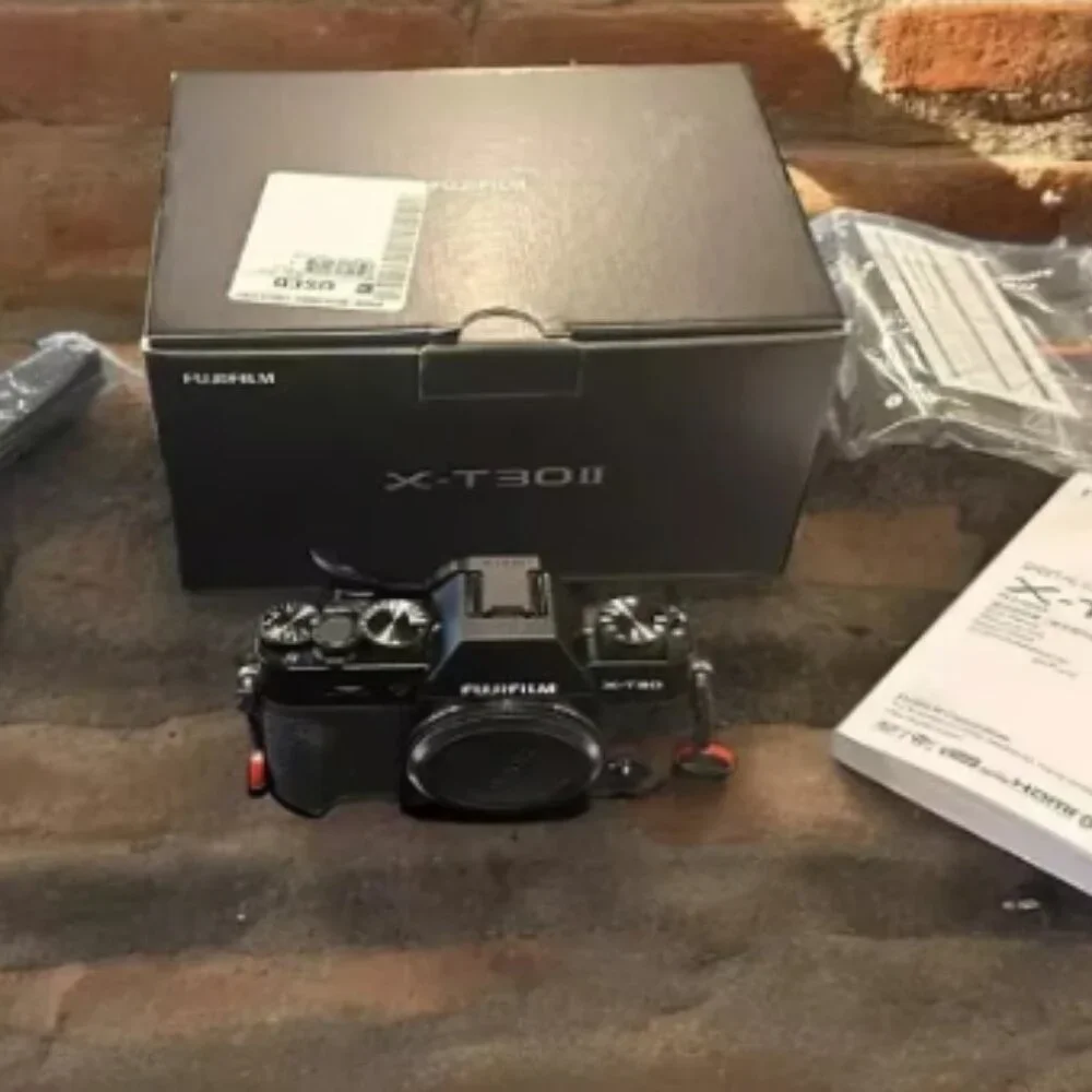 Fujifilm X-T30 II 26.1MP Mirrorless Camera - Black